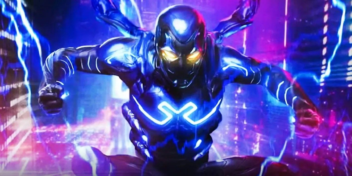 Las fotos del set de Blue Beetle insinúan un cambio importante de los cómics