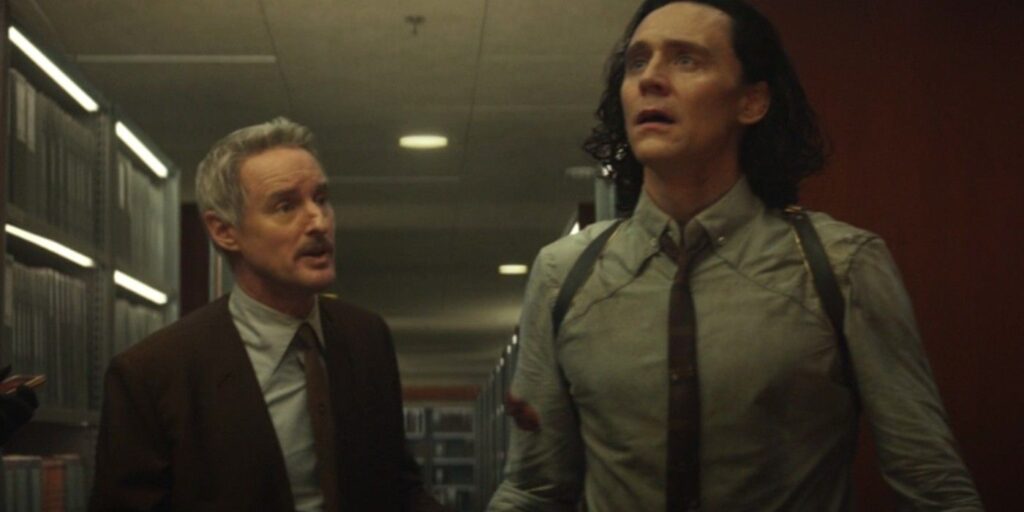 Las fotos del set de la temporada 2 de Loki tienen vibraciones de oficina de TVA para Mobius y Trickster