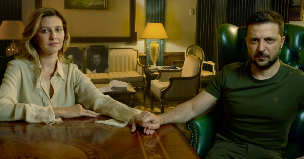 Las fotos polémicas de Volodímir Zelenski y su esposa en la revista Vogue: moda en plena guerra