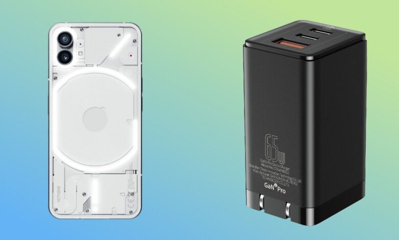 Las mejores alternativas de cargador para el teléfono Nothing (1)