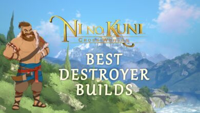 Las mejores construcciones de destructores en Ni No Kuni: Cross Worlds