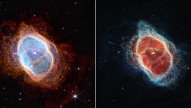 Las nuevas imágenes del telescopio ‘James Webb’ muestran planetas gigantes, estrellas agonizantes y galaxias chocando a altísima velocidad