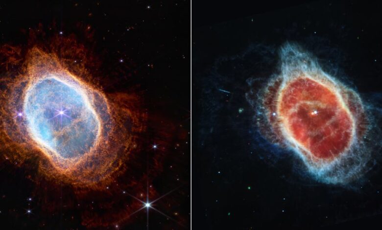 Las nuevas imágenes del telescopio ‘James Webb’ muestran planetas gigantes, estrellas agonizantes y galaxias chocando a altísima velocidad