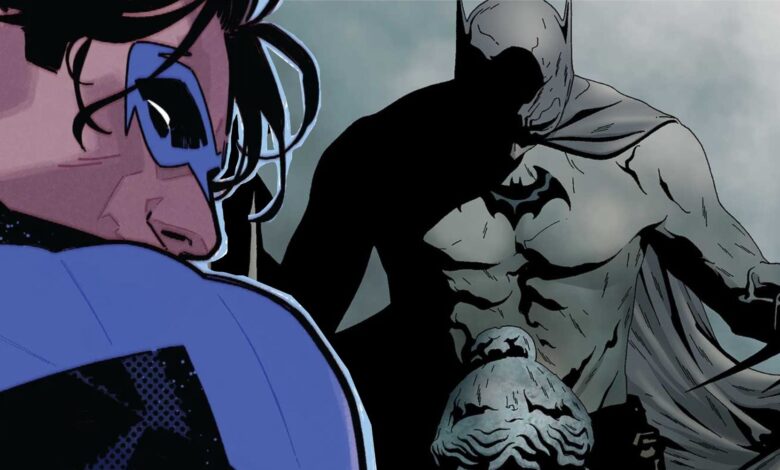 Las nuevas tácticas de Nightwing cambian totalmente la forma en que Batman es definido por la oscuridad