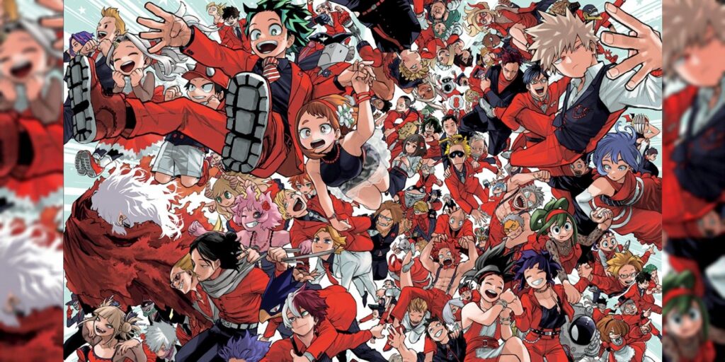 Las teorías de los fanáticos de My Hero Academia explotan con una portada de aniversario épica