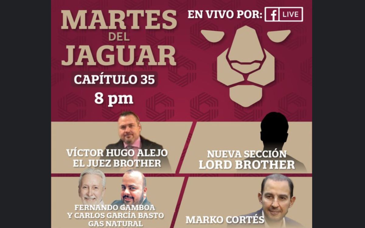 Layda Sansores anuncia nueva sección en el ‘Martes del Jaguar’; se llamará ‘Lord brother’