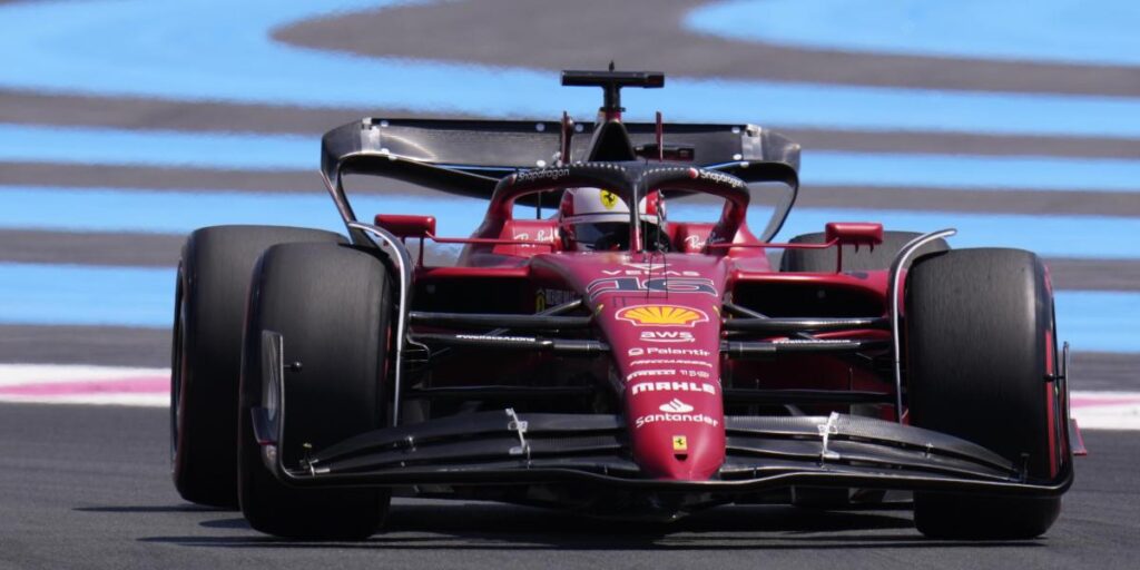 Leclerc, buen inicio en Francia ante Verstappen