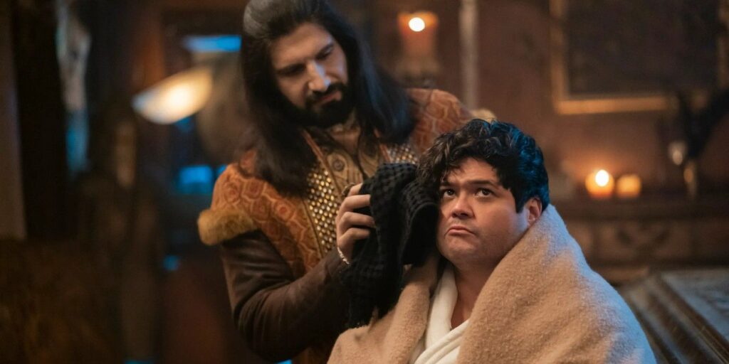 Lo que hacemos en las sombras Temporada 4 Nandor y Guillermo Detalles de la reunión