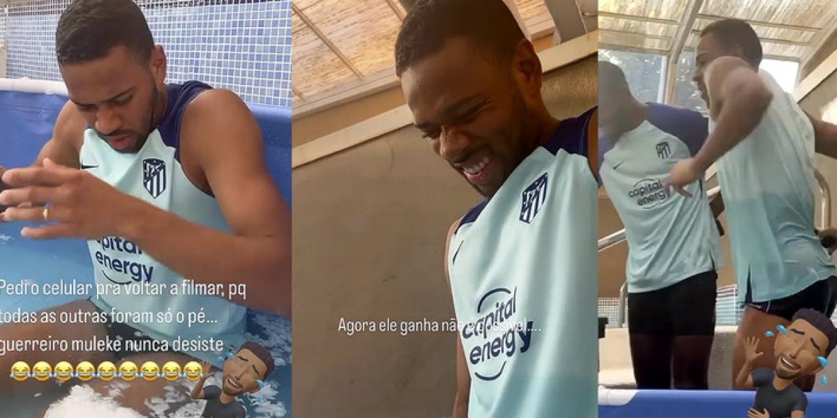 Lodi, una piscina con hielo y un épico 'troleo' de Cunha