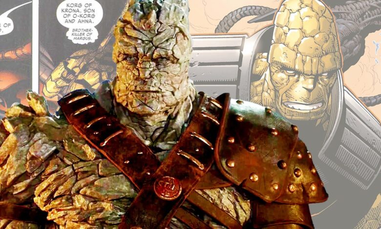Los fanáticos de MCU señalan un desconcertante agujero en la trama de Korg en las reacciones de Love & Thunder