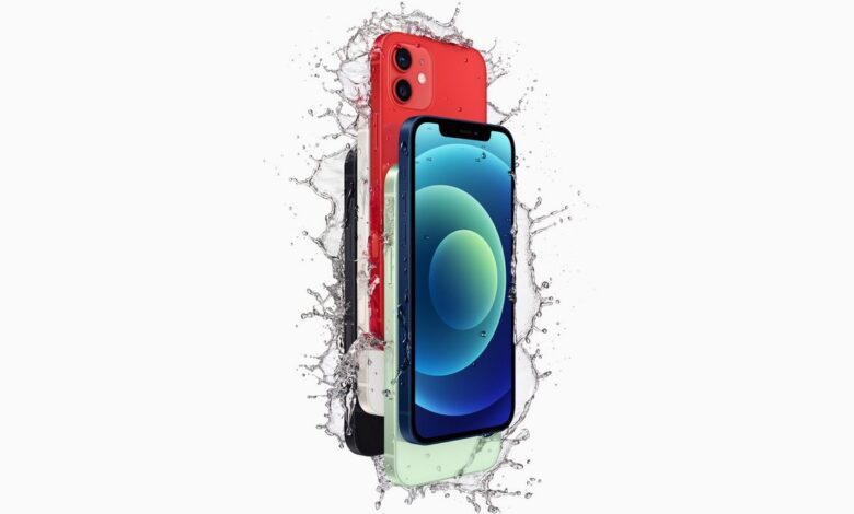Los futuros iPhones podrían admitir la entrada táctil bajo la lluvia o bajo el agua