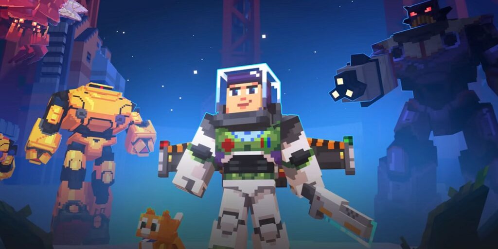 Los jugadores de Minecraft pueden ir al infinito y más allá con Lightyear DLC