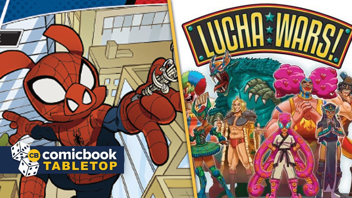 Los lanzamientos de julio de Asmodee incluyen Marvel Champions Spider-Ham, Lucha Wars, My Hero Academia y más