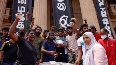 Los manifestantes de Sri Lanka: “Aquí no hay etnias ni religiones, todos queríamos echar al presidente”