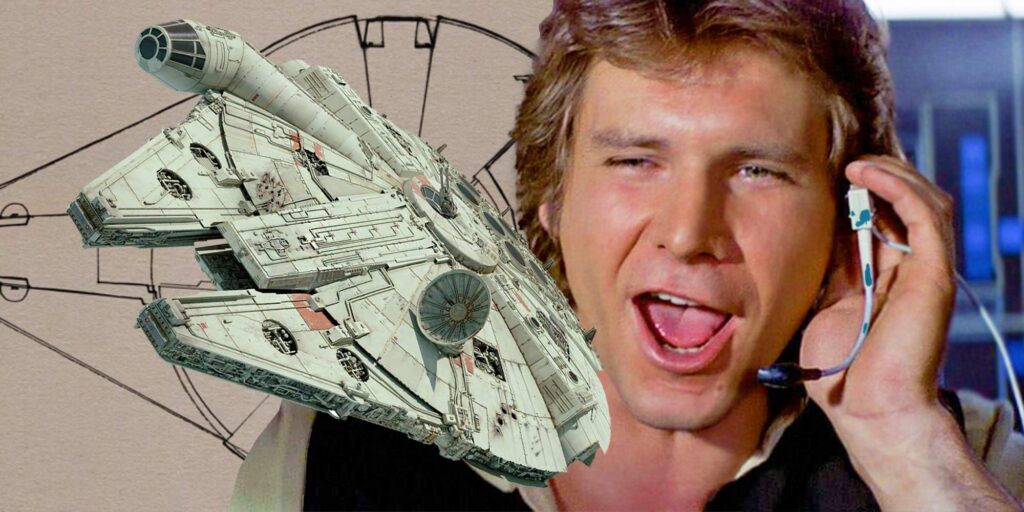 Los orígenes del diseño del Halcón Milenario no son lo que esperarías