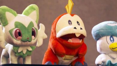 Los peluches iniciales de Pokémon Escarlata y Violeta obtienen su primer adelanto