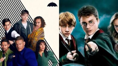 Los personajes de Umbrella Academy y sus contrapartes de Harry Potter