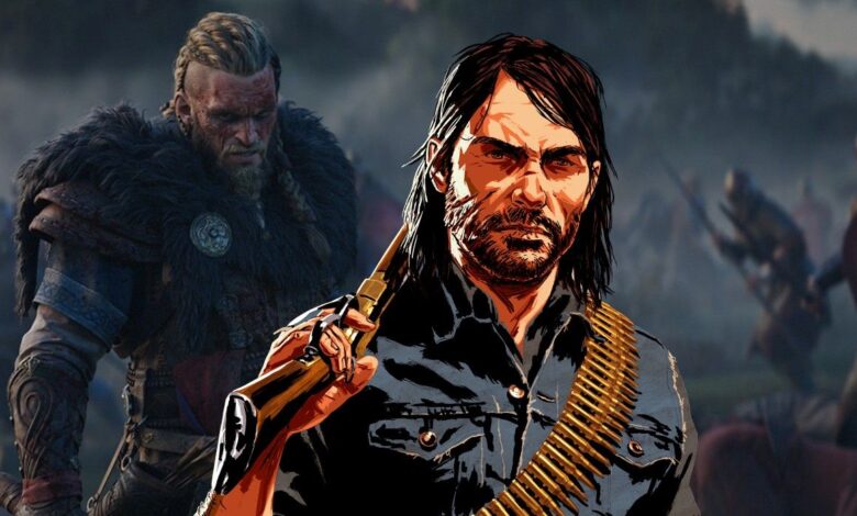Los vikingos de AC Valhalla 2 necesitan el truco del vaquero de RDR2