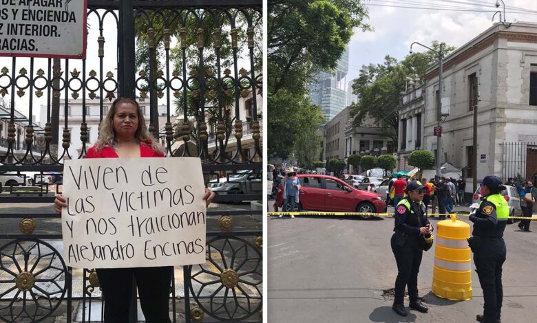 Madres Buscadoras de Sonora protestan en SEGOB; denuncian engaños e incumplimiento