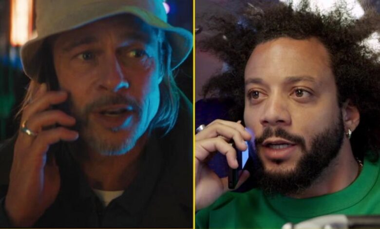 Marcelo, Iniesta, El Rubius o Paula Gonu 'se unen' a Brad Pitt para promocionar 'Bullet Train'