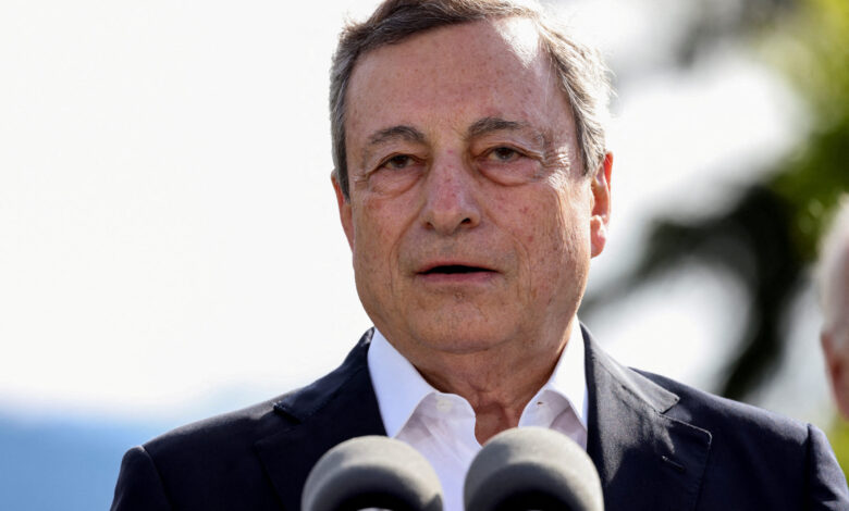 Mario Draghi anuncia su dimisión como primer ministro de Italia
