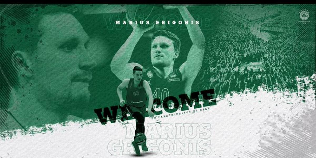 Marius Grigonis aterriza en el OAKA