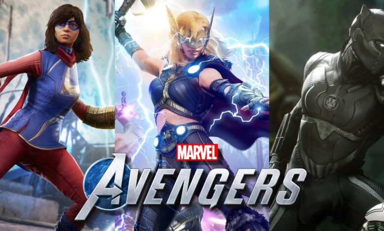 Marvel's Avengers: todos los héroes del juego hasta ahora, clasificados