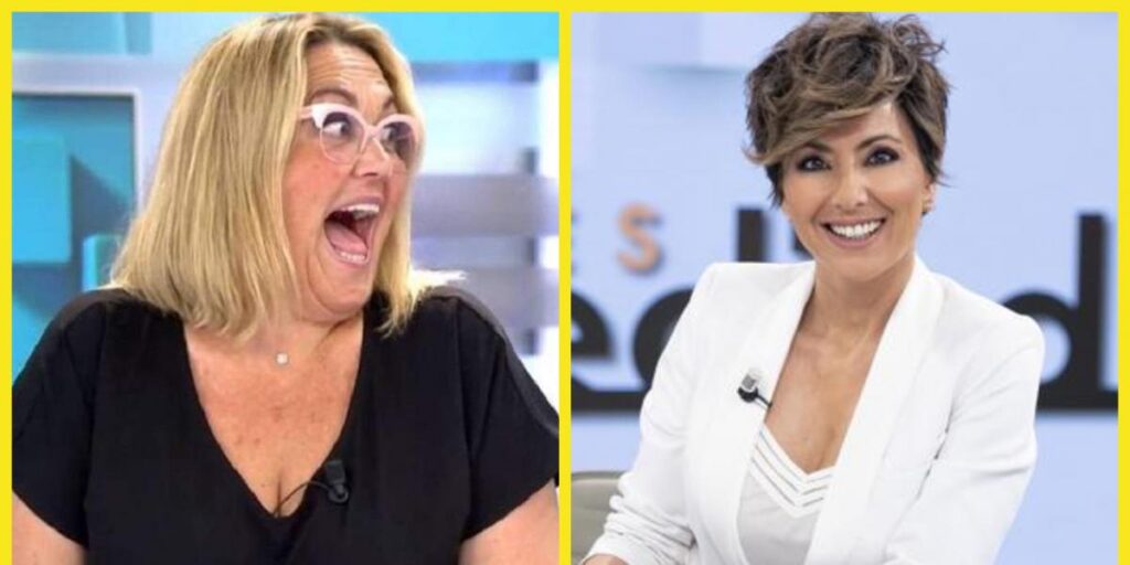 Mayka Navarro se burla con este gesto de Sonsoles Ónega tras su salida de Telecinco