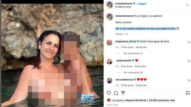 Melani Olivares en Instagram / Instagram @melaniolivares