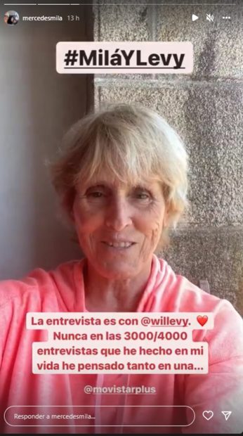 Storie de Mercedes Milá / Instagram