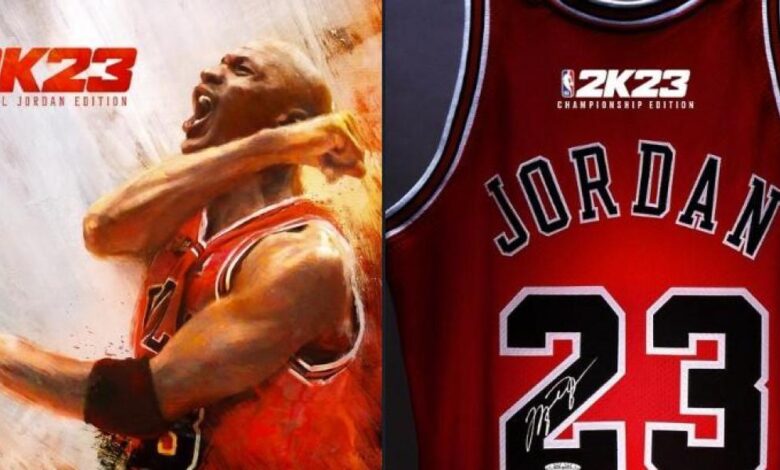 Michael Jordan, portada del NBA 2K23