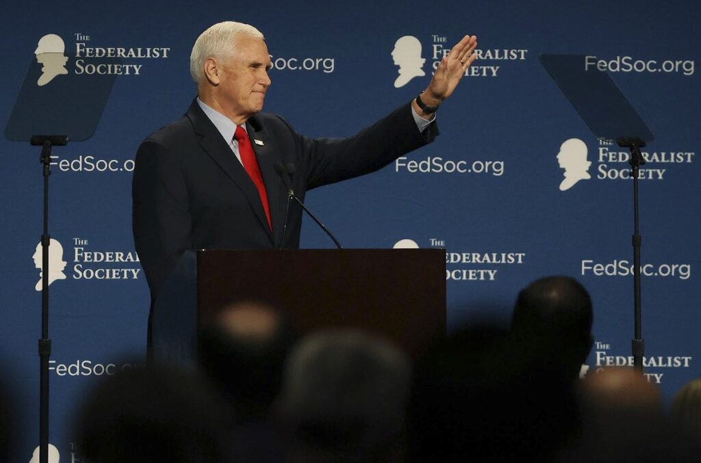 Mike Pence da un paso al frente hacia una posible candidatura a la presidencia de EE UU en 2024