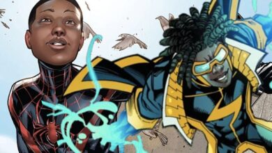 Miles Morales y Static obtienen el equipo Marvel/DC que los fans quieren en Epic Fanart