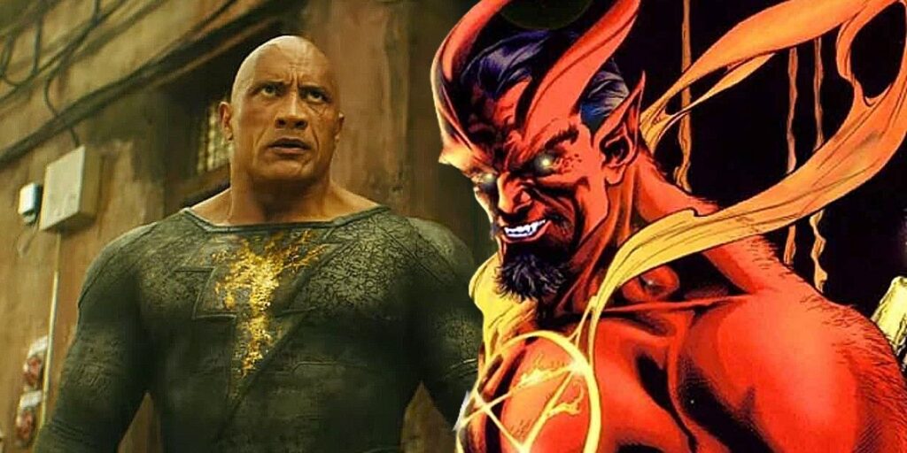 Mira el mejor vistazo a Black Adam Movie Villain Sabbac