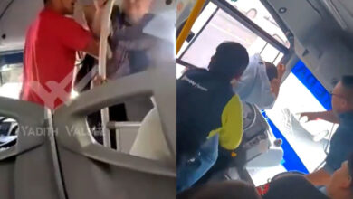 Monterrey: pasajeros y choferes de camiones se golpean por nueva tarifa | Video