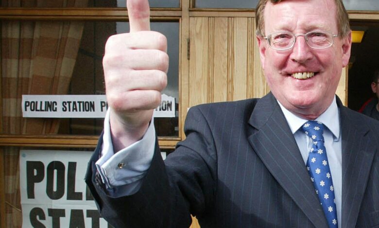 Muere David Trimble, uno de los arquitectos de la paz en Irlanda del Norte