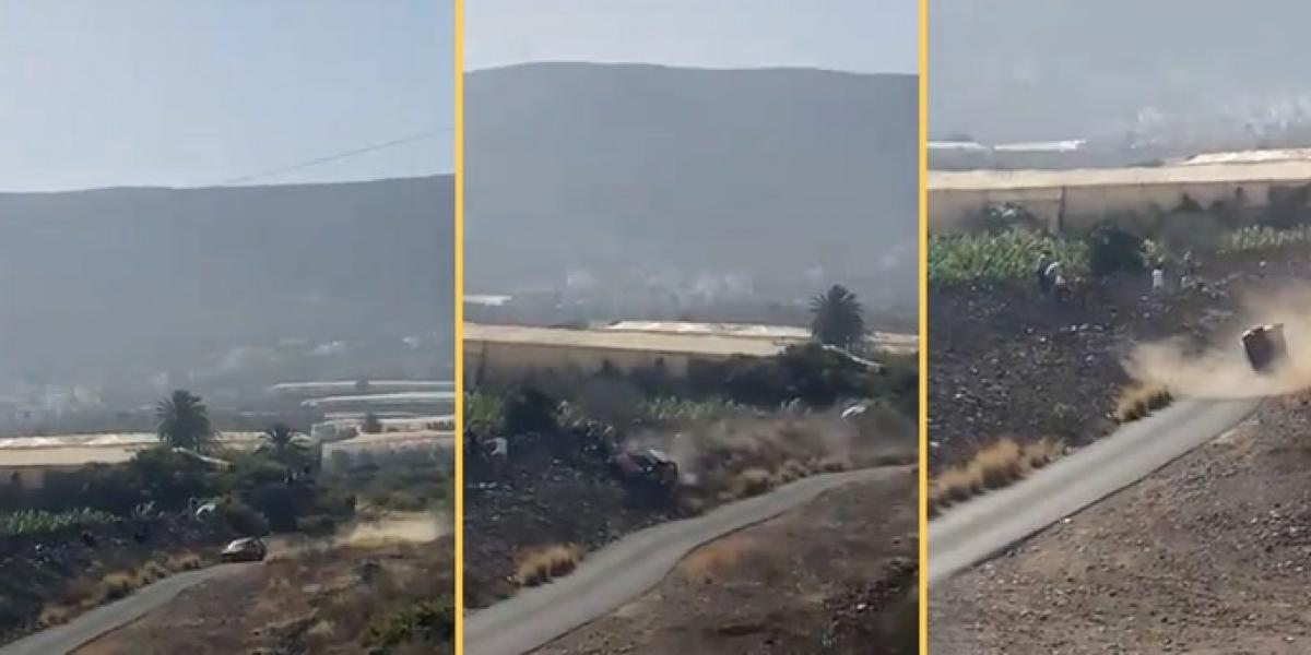 Muere una aficionada tras producirse un accidente en un rally de Gran Canaria