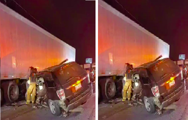 Mujeres prensadas; amputan pierna a mujer para rescatarla de los fierros de auto, fuerte accidente Pedro Escobedo