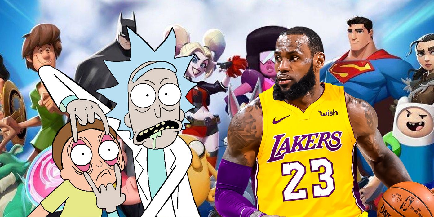 MultiVersus confirma a LeBron James, Rick & Morty