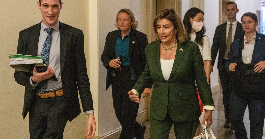 Nancy Pelosi se dirigió a Singapur, en silencio sobre Taiwán