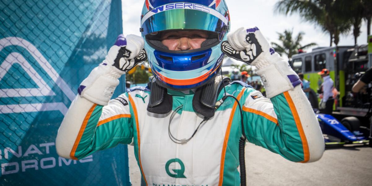 Nerea Martí afronta con la "máxima confianza" la W Series de Silverstone