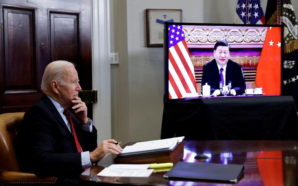 No se debe "jugar con fuego" respecto a Taiwán, advirtió Xi Jinping a Biden