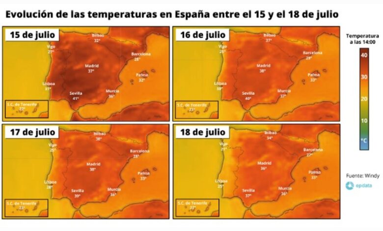 Ola de calor en España provoca 360 muertes
