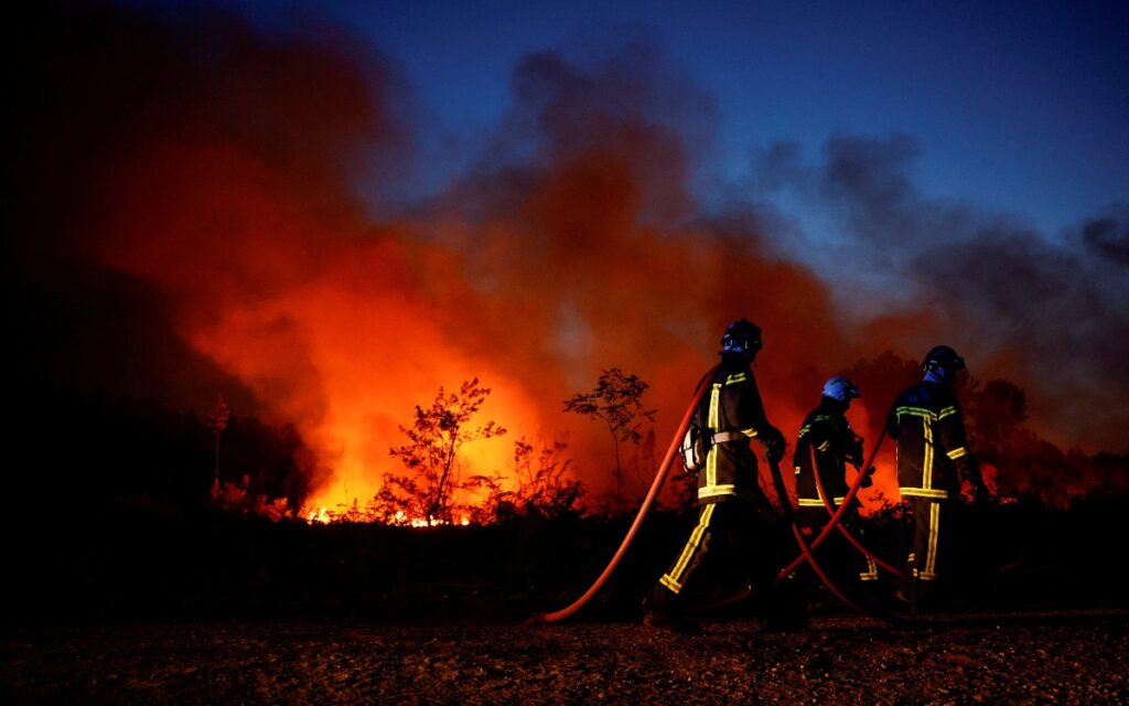Ola de calor en Europa: hay incendios forestales en Francia, mientras que Reino Unido alcanza 40.2º C | Video