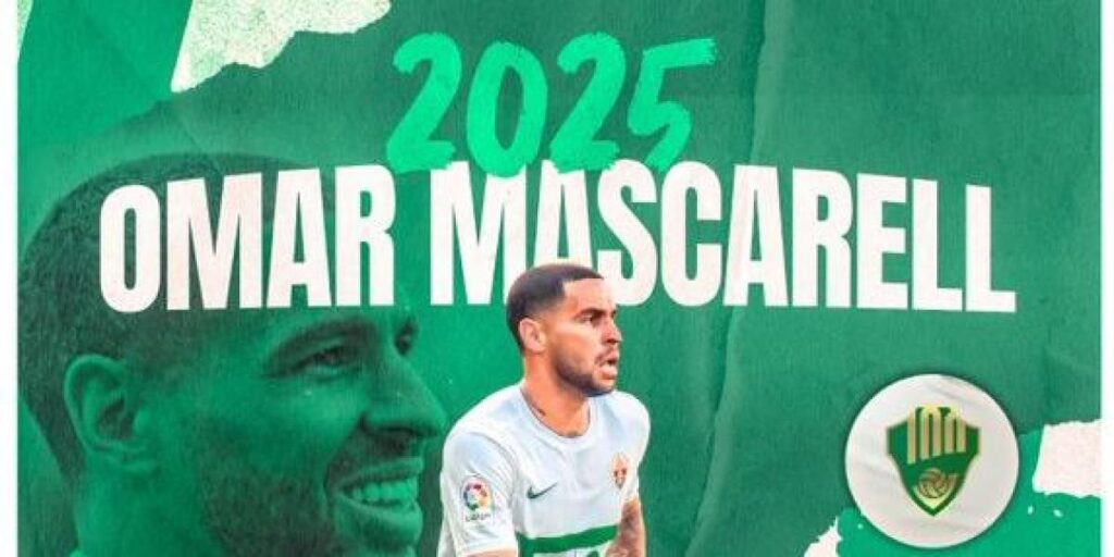 Omar Mascarell, una renovación clave para el Elche