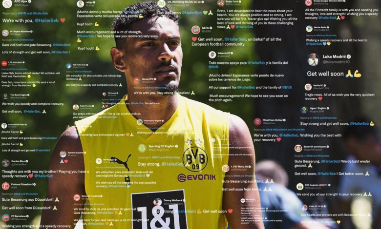 Operan con éxito a Sebastien Haller por tumor testicular | Tuit