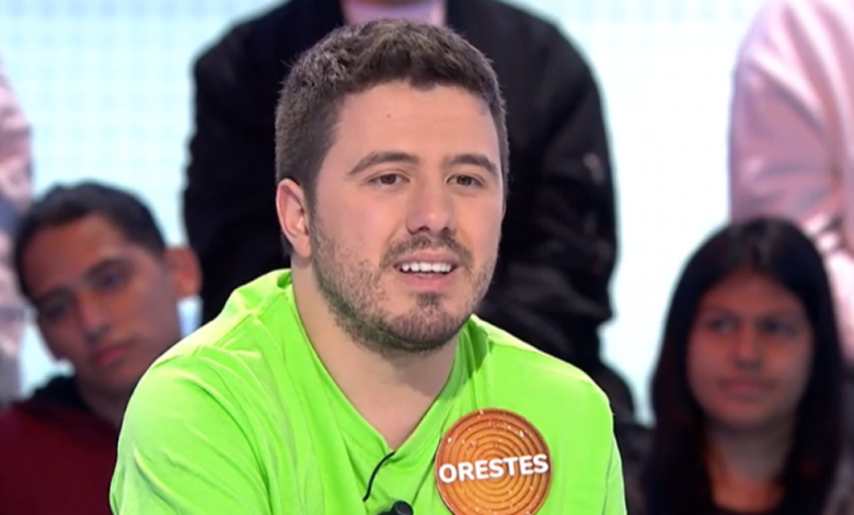 Orestes deja atrás su mala racha en 'El Rosco' de 'Pasapalabra' con chiste incluido