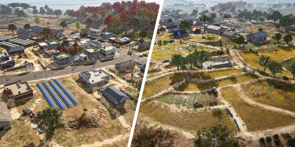 PUBG: los mejores puntos de entrega en Taego