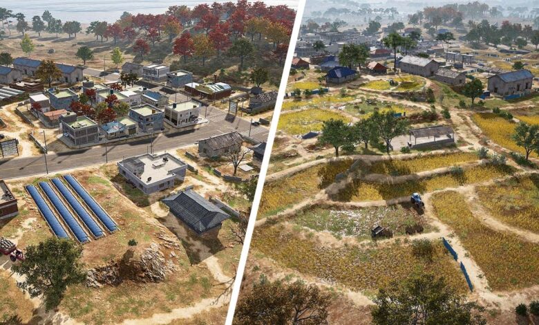 PUBG: los mejores puntos de entrega en Taego