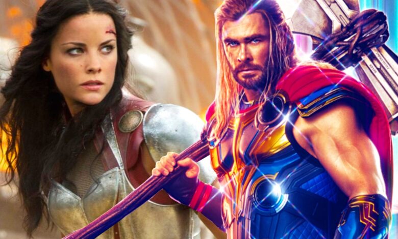 Por qué la escena final de Lady Sif en Thor: Love & Thunder es secretamente perfecta